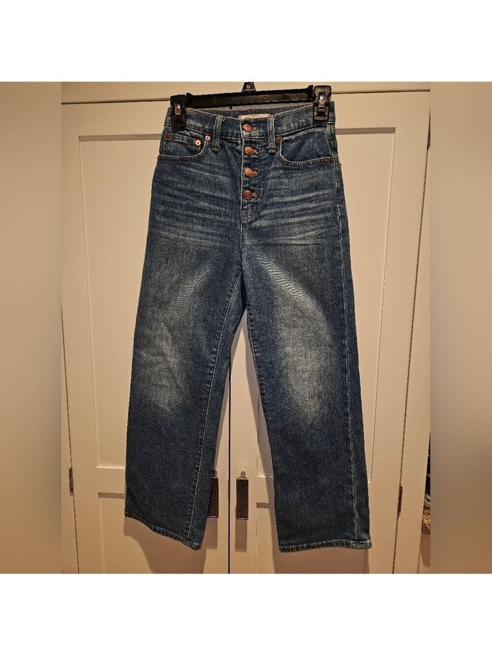Madewell Slim Wide-Leg Jeans - Picture 2 of 6